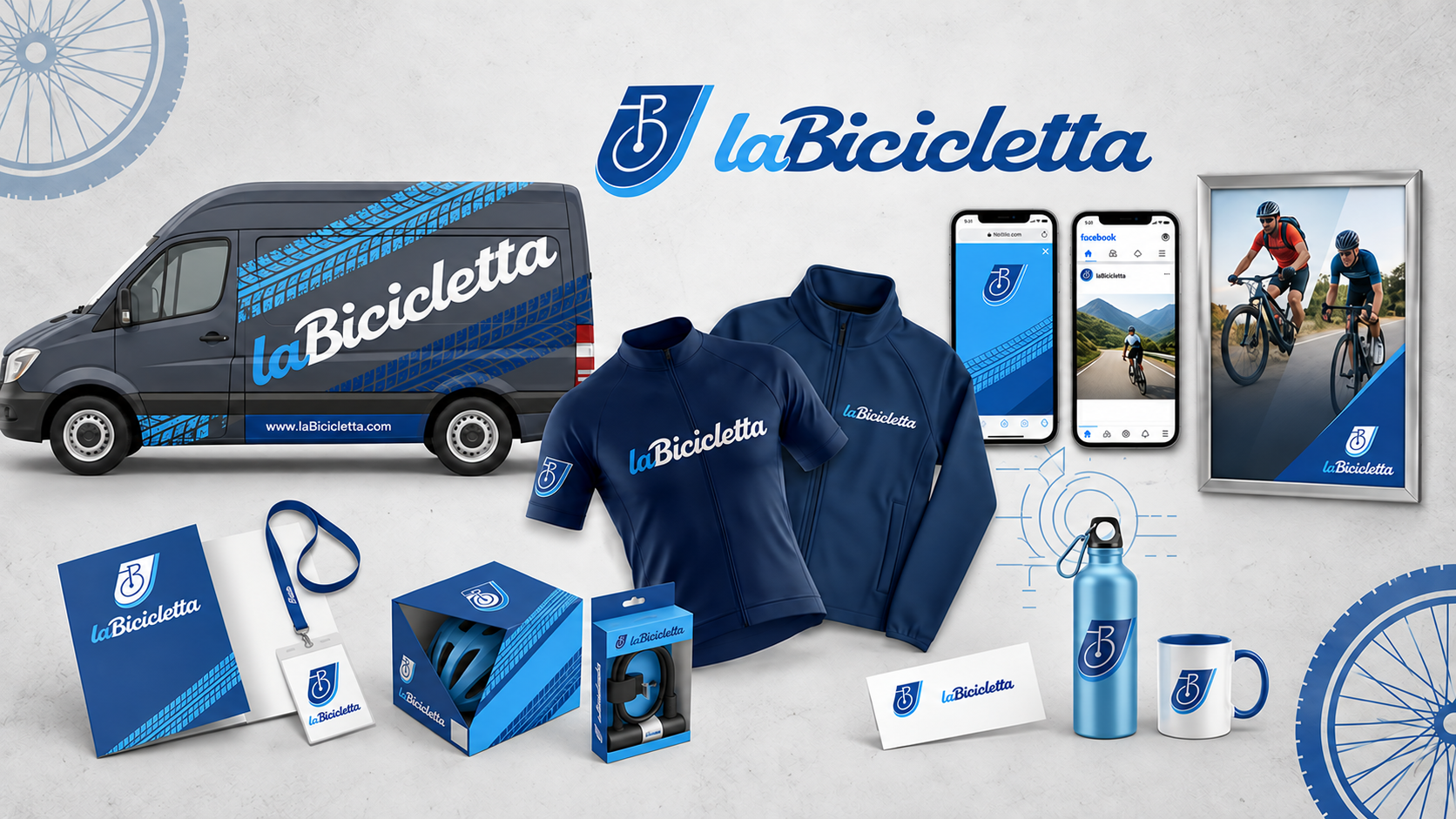 Branding und Design für La Bicicletta